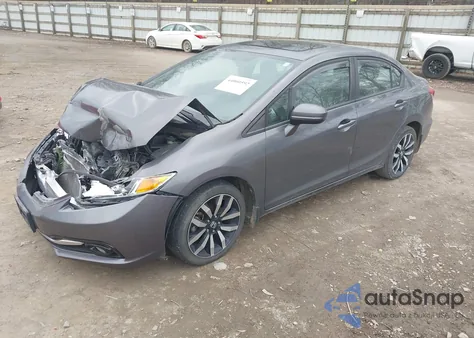2015 Honda Civic Ex-L z USA, uszkodzony, nr VIN 2HGFB2F93FH520916
